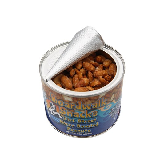 Boardwalk Snacks 31st Street Honey Roasted Peanuts, Gourmet Snack, Non-GMO, 9oz