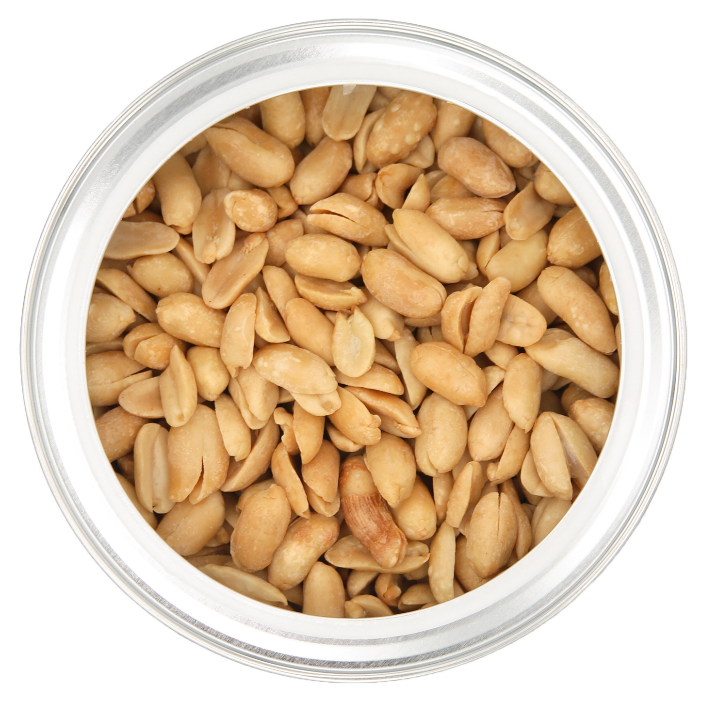 Boardwalk Snacks 15th Street Unsalted Virginia Peanuts, Healthy Snack Nuts, Non-GMO, 18oz