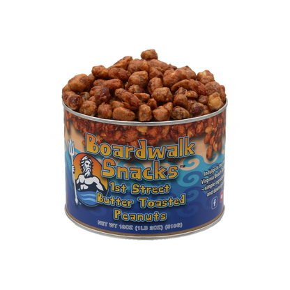Boardwalk Snacks 1st Street Butter Toasted Peanuts 18 oz