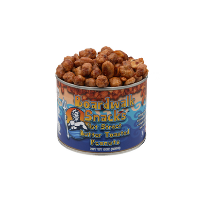 Boardwalk Snacks 1st Street Butter Toasted Peanuts 9oz 