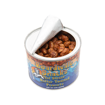 Boardwalk Snacks 1st Street Butter Toasted Peanuts 9oz 