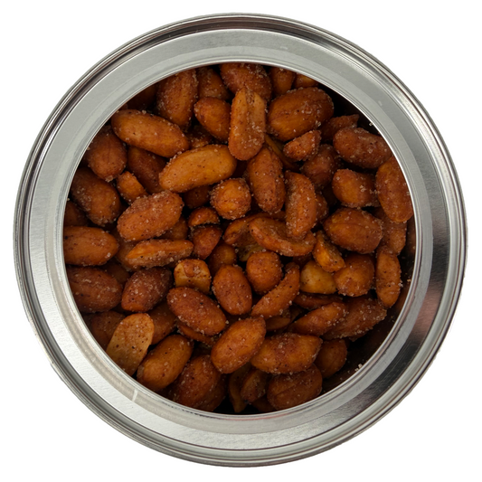 9oz. 17th Street Honey BBQ Virginia Peanuts by Boardwalk Snacks, Sweet & Smoky Snack Nuts, Non‑GMO