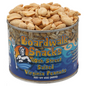 A 9 oz can of Boardwalk Snacks Salted Virginia Peanuts filled with roasted peanuts, set against a plain white background.