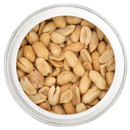 9oz. 15th Street Unsalted Virginia Peanuts by Boardwalk Snacks, Healthy Snack Nuts, Non-GMO
